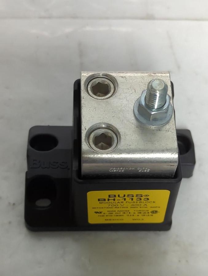 BUSSMANN,BH-1133,MODULAR FUSEBLOCK 700V-400A NOS