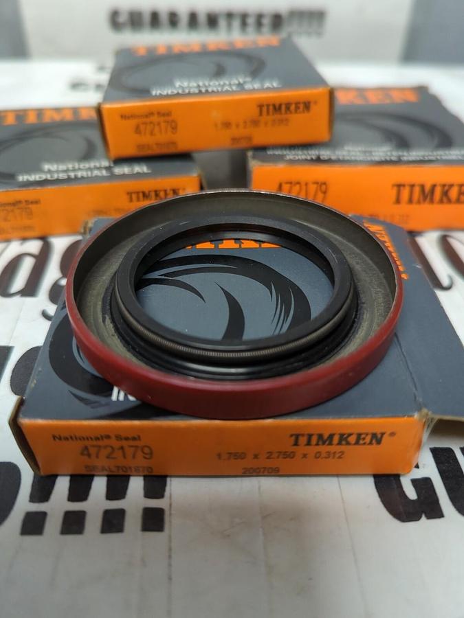 TIMKEN,472179,OIL SEALS1.750x2.750x0.312 LOT OF 4 NOS