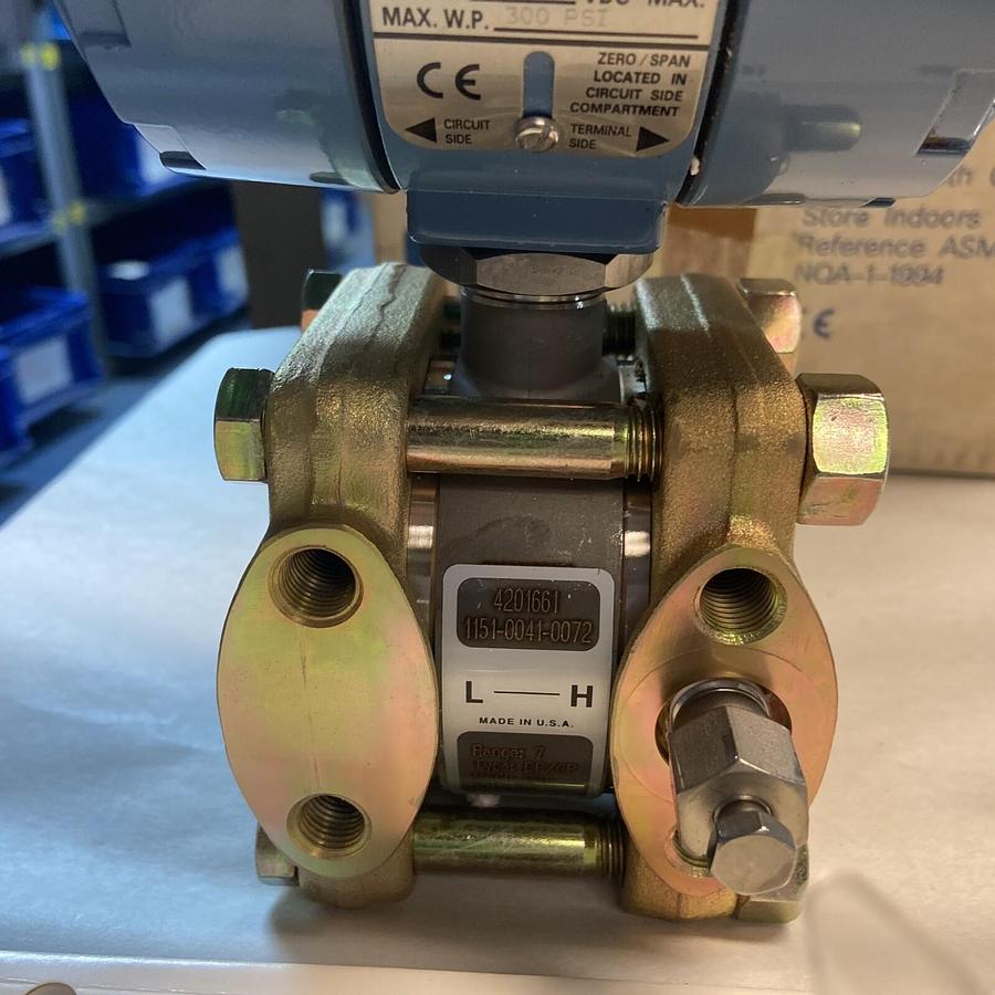 Rosemount,1151GP7S12B4,Alphaline Pressure Transmitter 0-300PSI