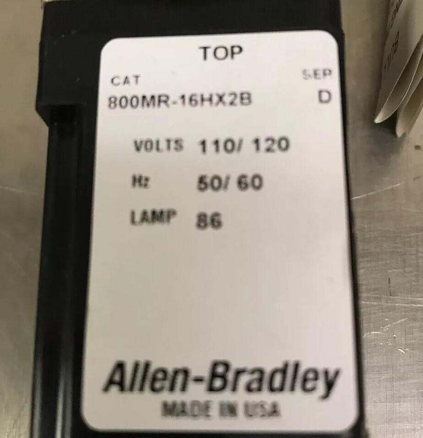Allen Bradley,800MR-16HA2BRA,Illuminated Selector switch