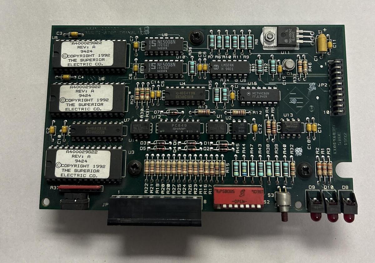 Used WARNER ELECTRIC,220708-001,CIRCUIT BOARD