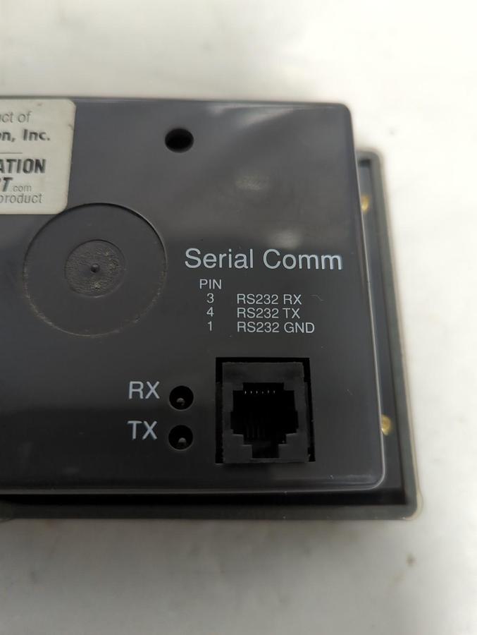 Used OPTIMATION,OP420,OPTI-MATE OPERATOR TERMINAL PANEL DISPLAY PRE-OWNED