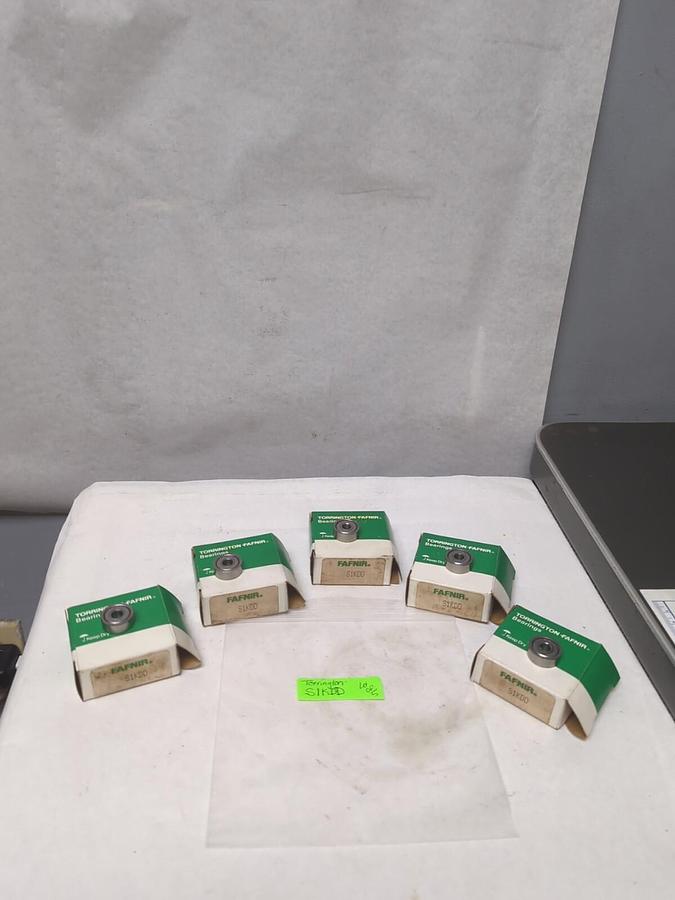 TORRINGTON,S1KDD,SINGLE ROW BALL BEARING LOT OF 5 NOS