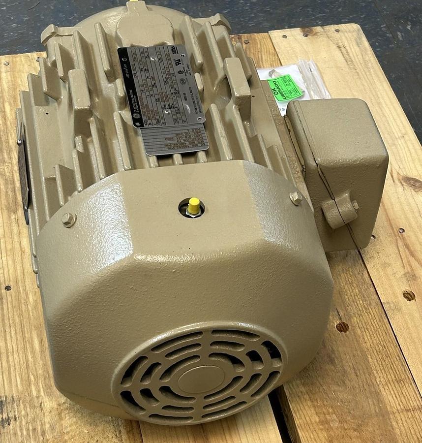 GE,5KS215SAA205D3,EXTRA SEVERE DUTY AC MOTOR 10HP 1770RPM 230/460V 215T FRAME