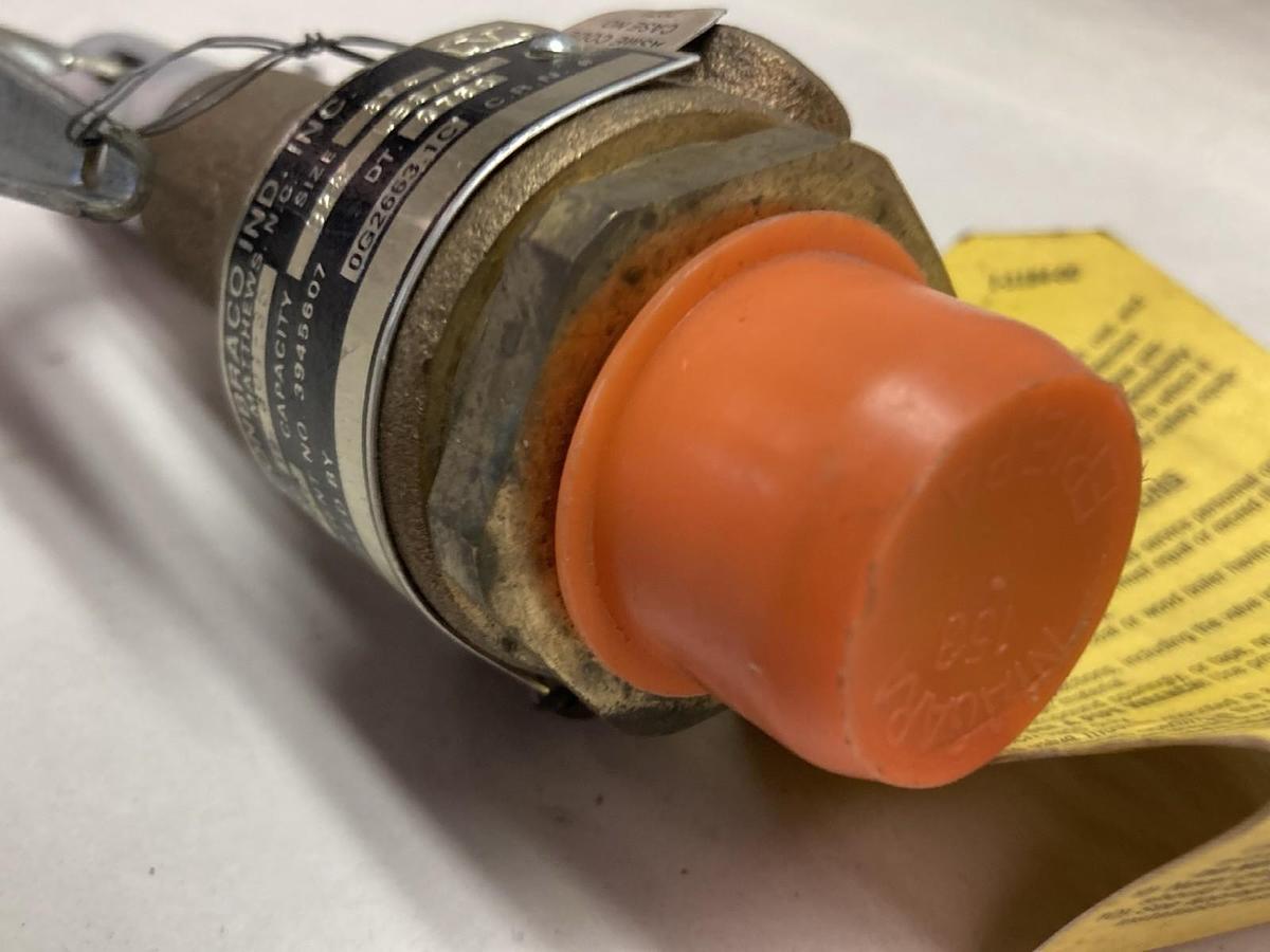 Used Conbraco,19-301-35,Pressure Relief Valve 3/4 Inch 150PSI 928 LBS/HR