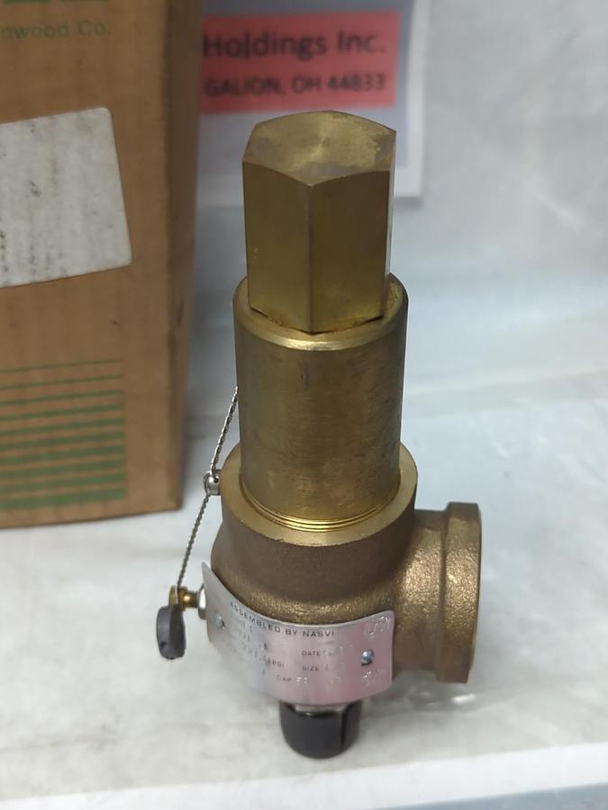 KUNKLE,913BDCM01-JE,RELIEF VALVE 300PSI 59GPM 1-1/2 INCH NOS
