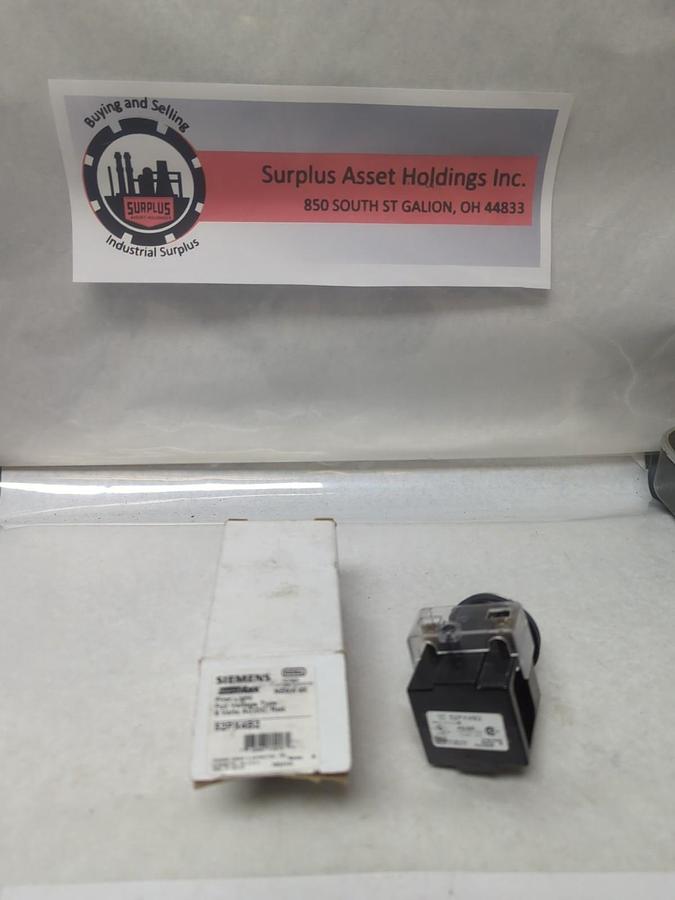 SIEMENS,52PX4B2,PILOT LIGHT FULL VOTAGE TYPE 6 V AC/DC RED NOS