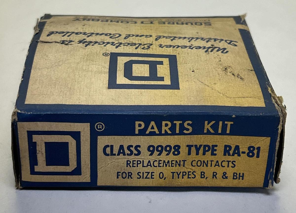 SQUARE D,9998RA81,CONTACT KIT NOS