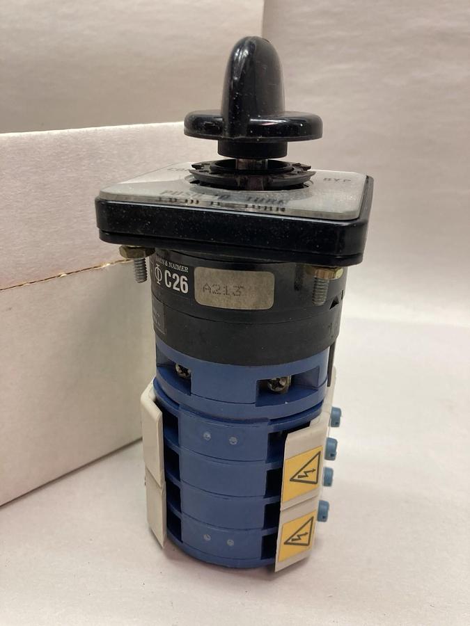 Used Kraus & Naimer,C26 A213,Rotary Cam Switch