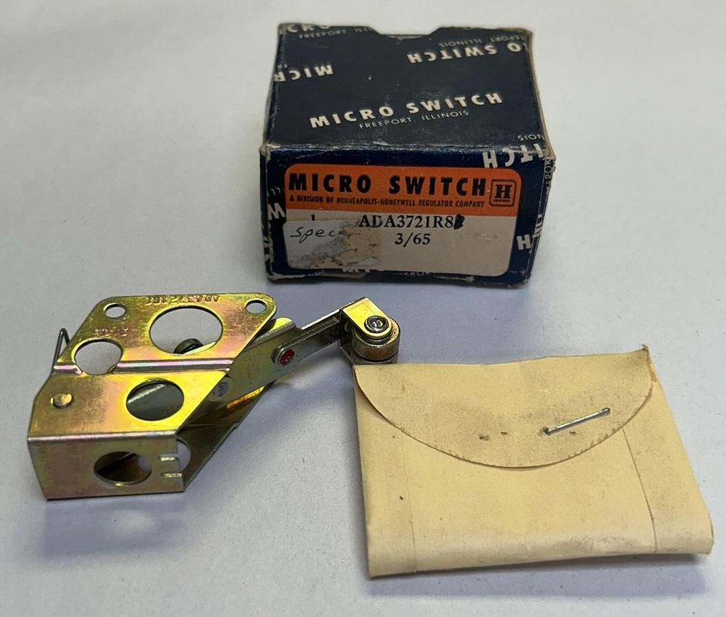 MICRO SWITCH,ADA3721R8,FLAP LIMIT SWITCH NOS