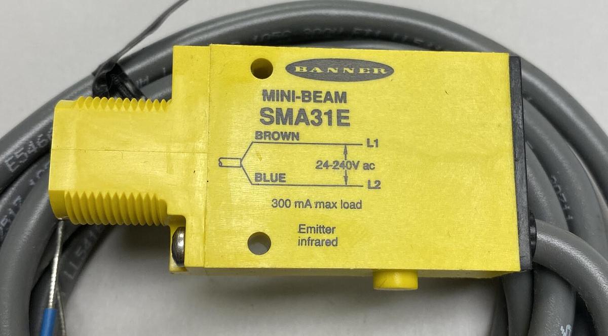 BANNER,SMA31E 26058,PHOTOELECTRIC EMITTER SENSOR