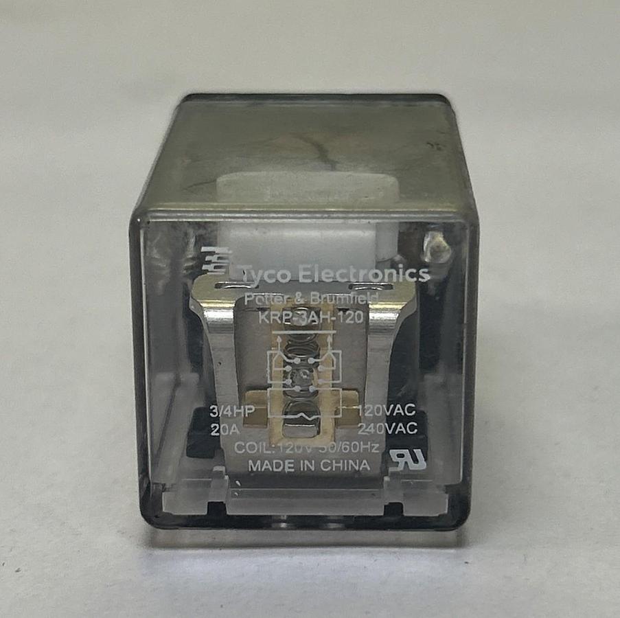 Used P&B,KRP3AH-120,PLUG IN RELAY 8-PIN