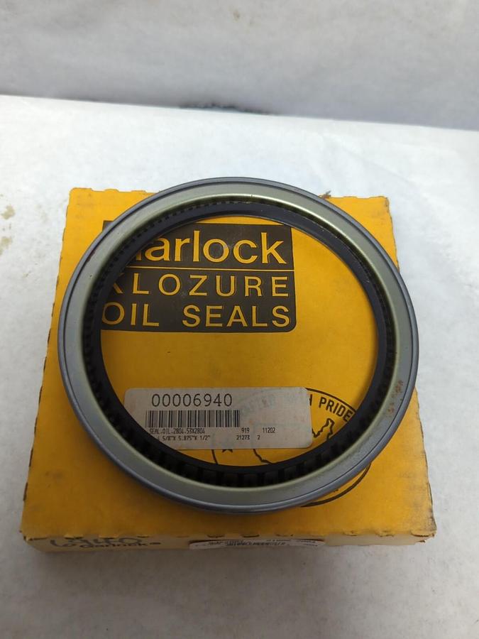 GARLOCK KLOZURE,53X2804,OIL SEAL 4.5/8X5.87.5X1/2 NOS