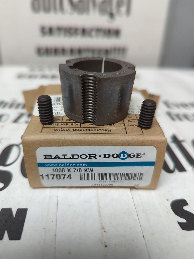 DODGE,117074 1008X 7/8 KW,TAPER-LOCK BUSHING NOS