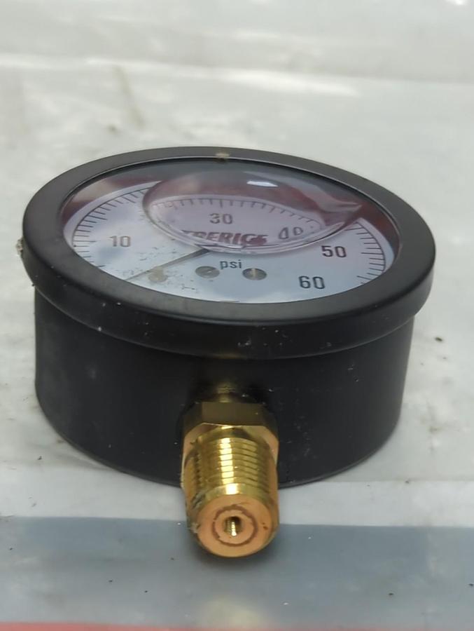 TRERICE,800LFB,PRESSURE GAUGE 0-60PSI 1/4 NPT LM NOS