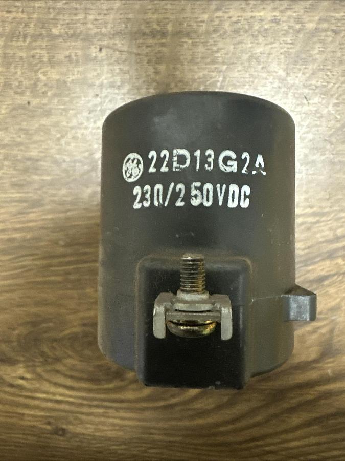 GE,22D13G2A,230/250 VDC Coil