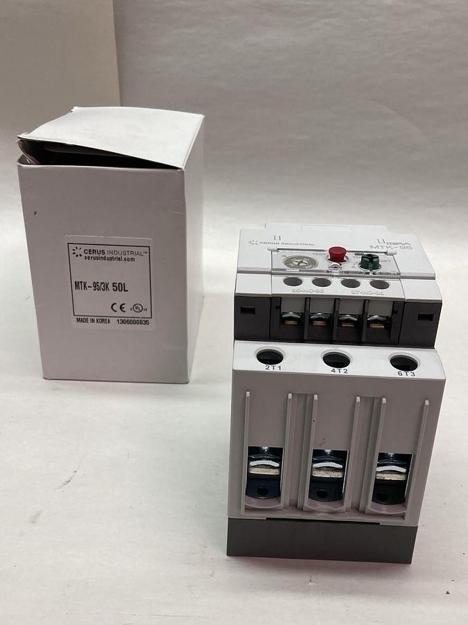 Cerus Industrial,MTK-95/3K 50L,Thermal Overload Relay 10A 6kV