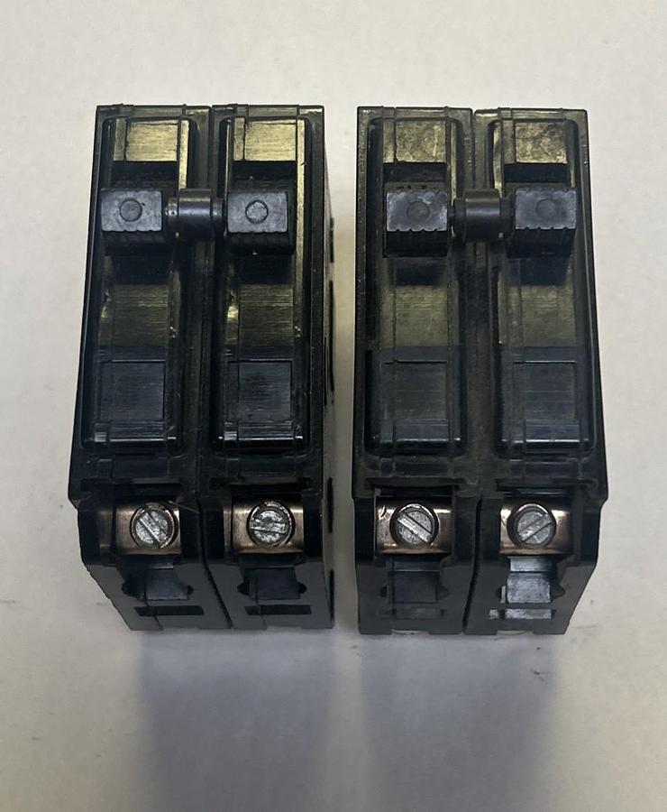 Used SQUARE D,QO250,CIRCUIT BREAKER 50A 120/240V LOT OF 2