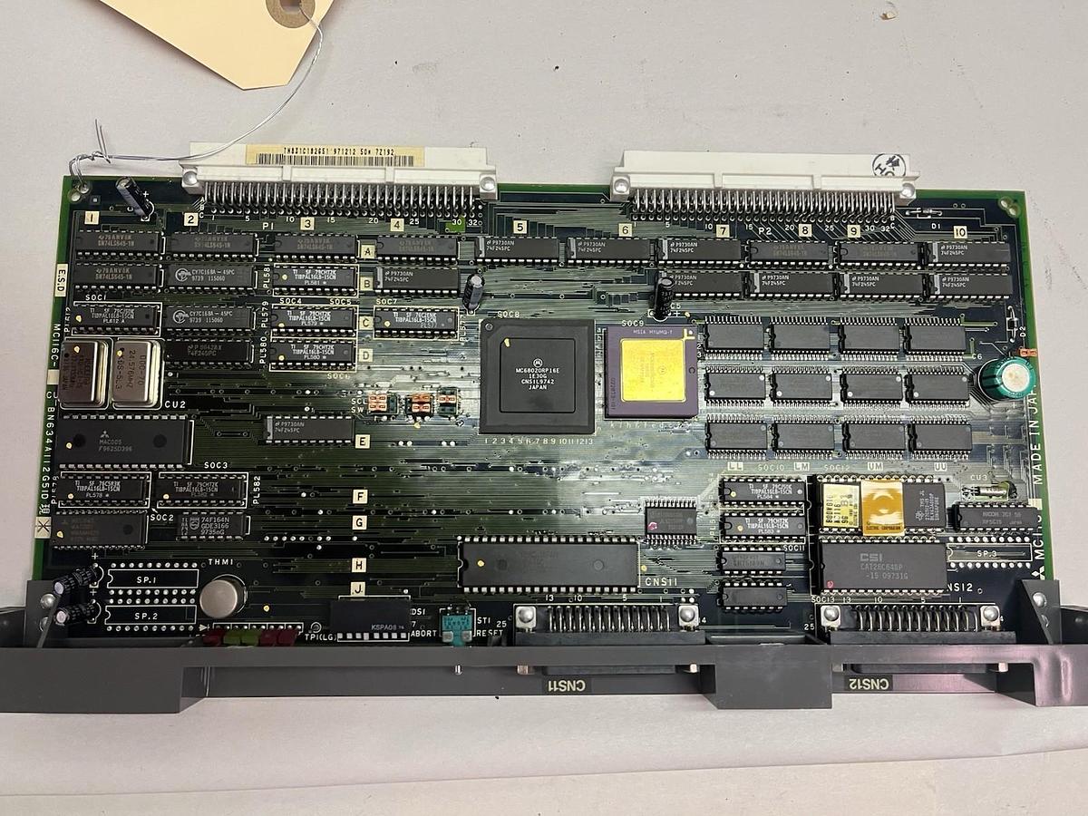 Used MITSUBISHI,MC116C-BN634A112G51D,CIRCUIT BOARD