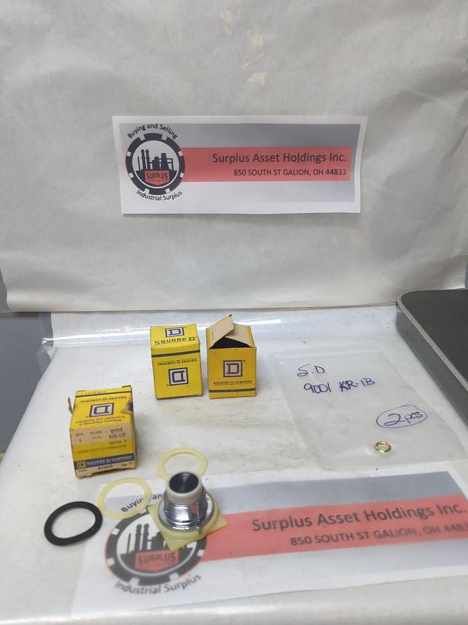 SQUARE D,9001 KR-1B,BLACK FULL GUARD SWITCH LOT OF 3 NOS