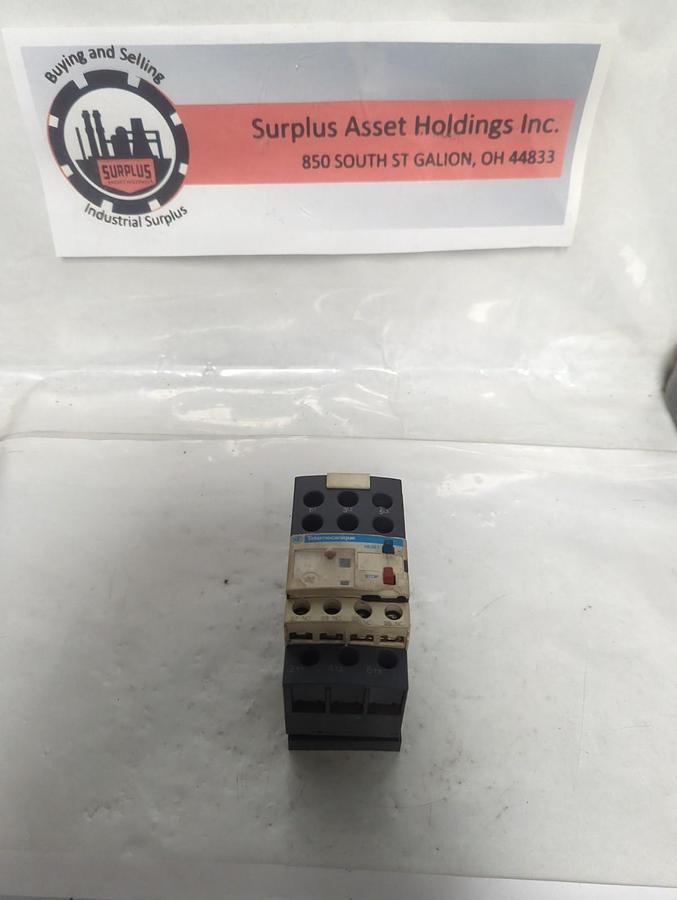 Used TELEMECANIQUE,LR012/LAD7B106,RELAY AND TERMINAL BLOCK ASSEMBLY PRE-OWNED