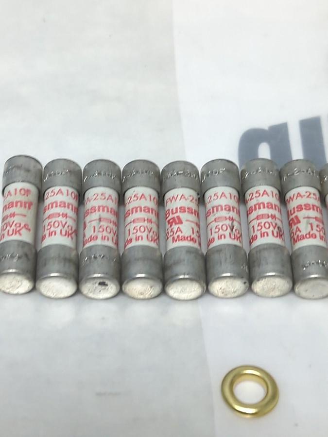COOPER BUSSMANN,FWA-25A10F,FUSE 25 AMP LOT OF 10 NOS
