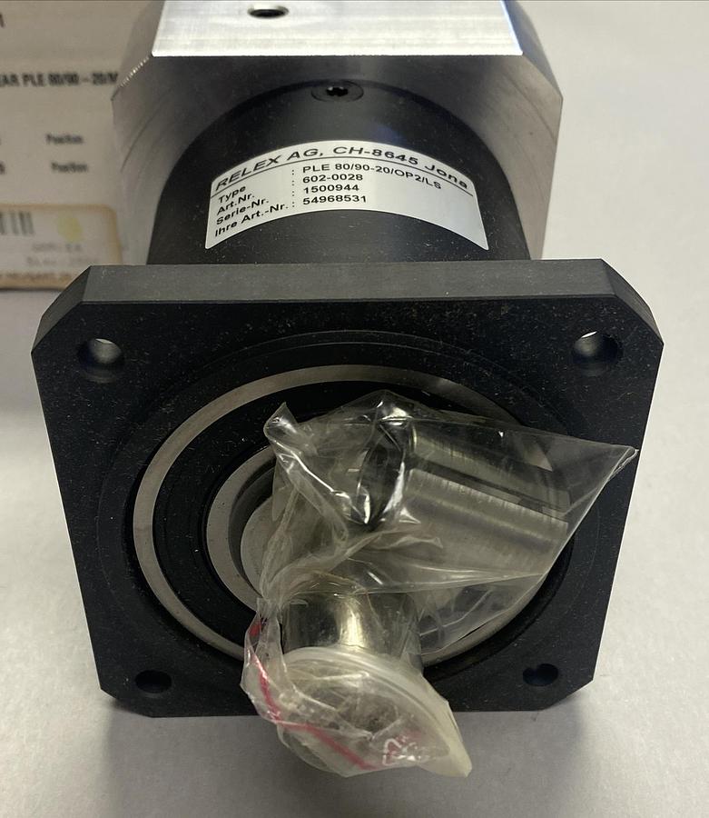 RELEX AG,PLE 80/90-20/OP2/LS,GEAR REDUCER NEW