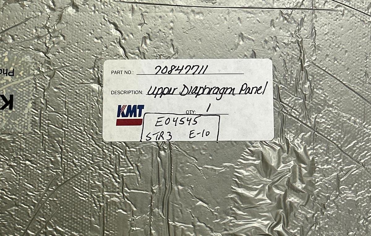 Used KTM,70847711,UPPER DIAPHRAGM PANEL NEW SEALED