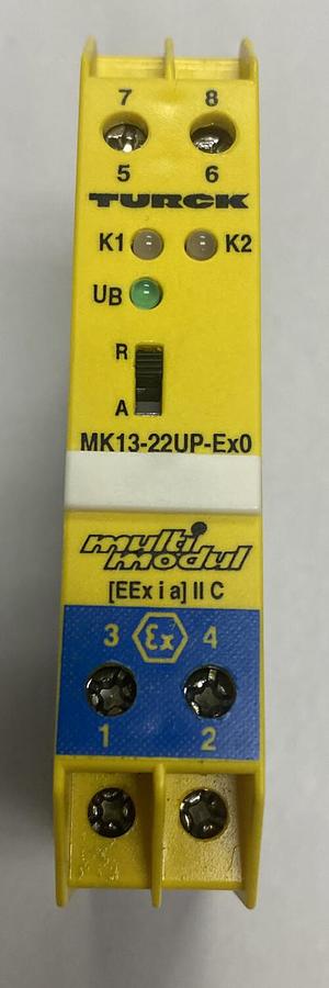 TURCK MULTI MODUL,MK13-22UP-Ex0/24VDC, SWITCHING AMPLIFIER NOS