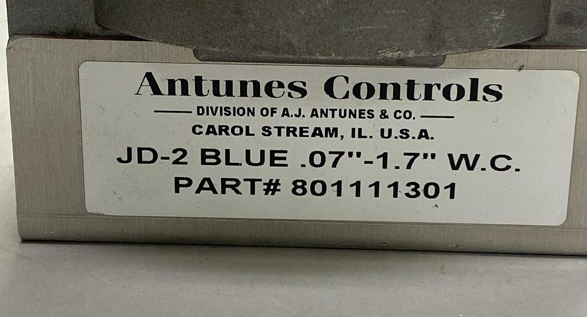 Used ANTUNES CONTROLS,81111301,AIR PRESSURE SWITCH