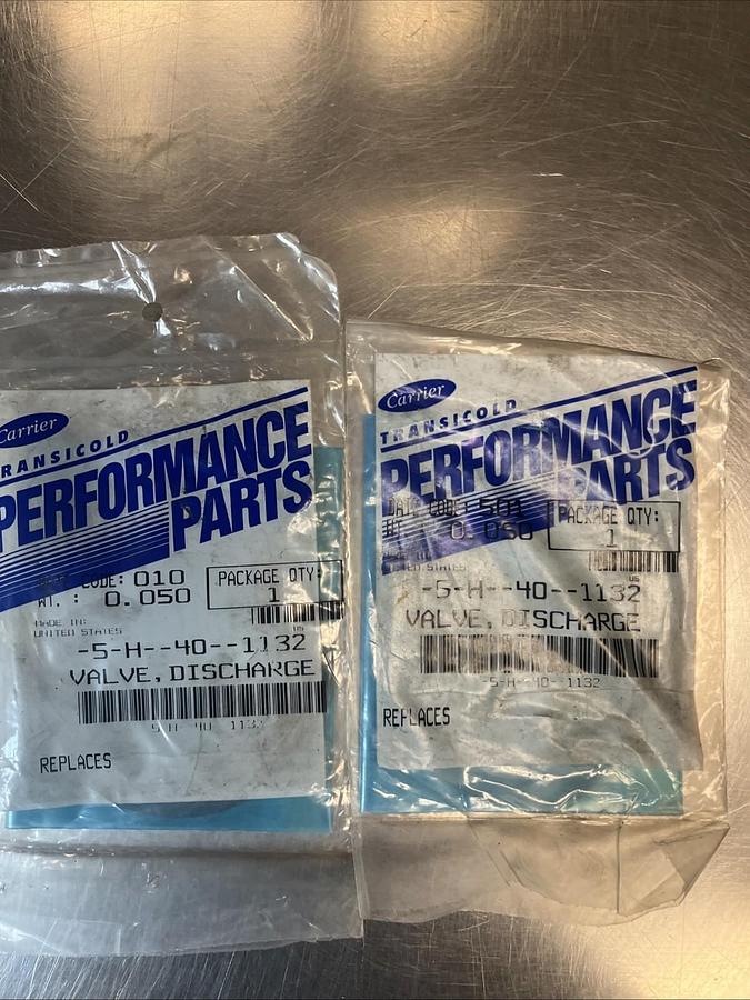 CARRIER TRANSICOLD,5H40-1132,DISCHARGE VALVE RING LOT OF 2
