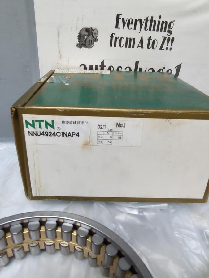 NTN,NNU4924C1NAP4,SUPER PRECISION CYLINDRICAL ROLLER BEARING 120X165X45MM NOS