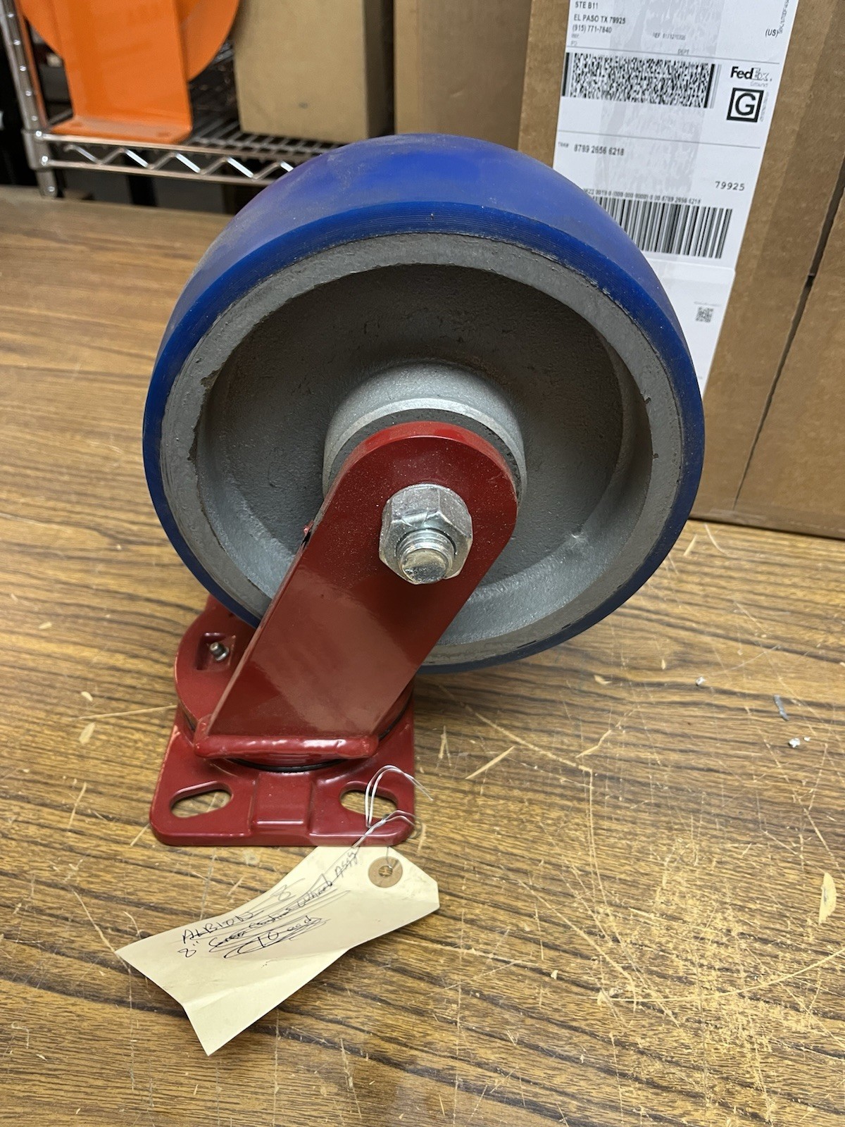 HAMILTON,8"X3",SWIVEL CASTER 2000LBS CAPACITY
