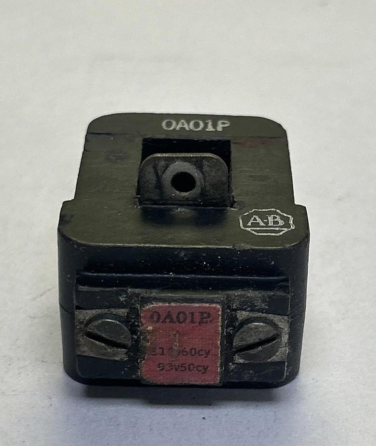 Used ALLEN BRADLEY,0A01P,COIL 93/110V