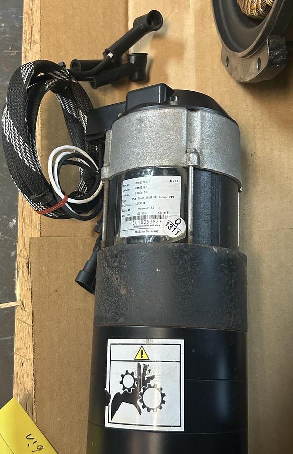 Used SCHABMULLER,0501216150,TYPE TSA106-65-19.51UL STEERING MOTOR 48V 3PH