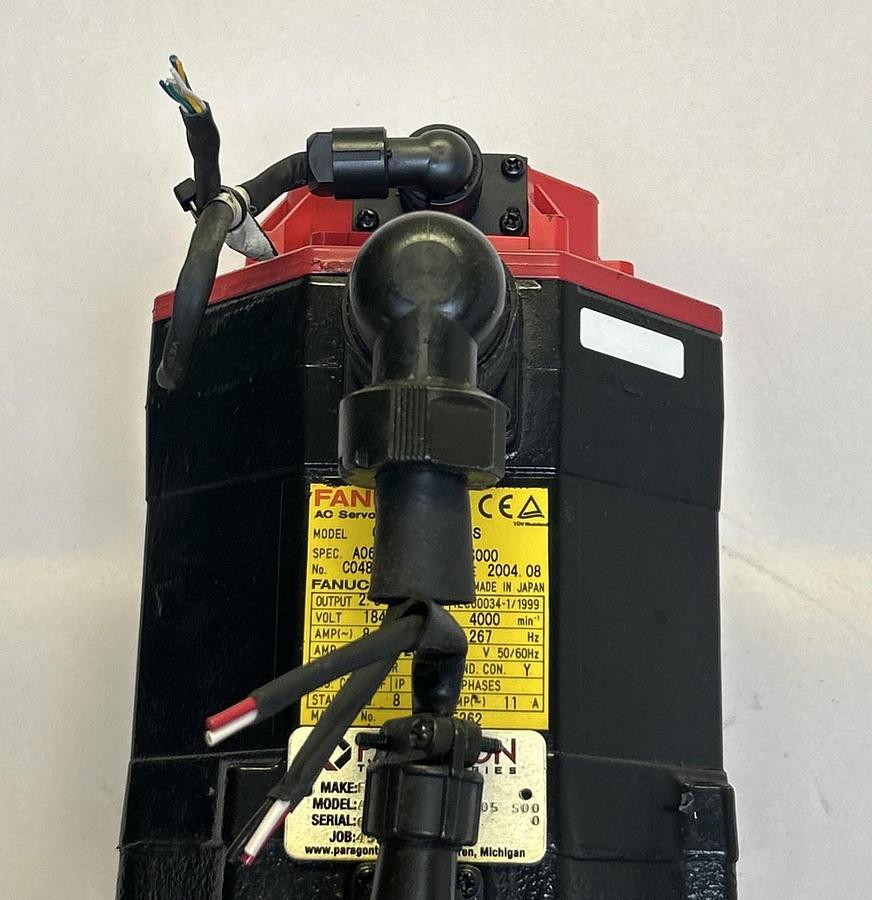 Used FANUC,A06B-0235-B605#S000,AC SERVO MOTOR 4000RPM