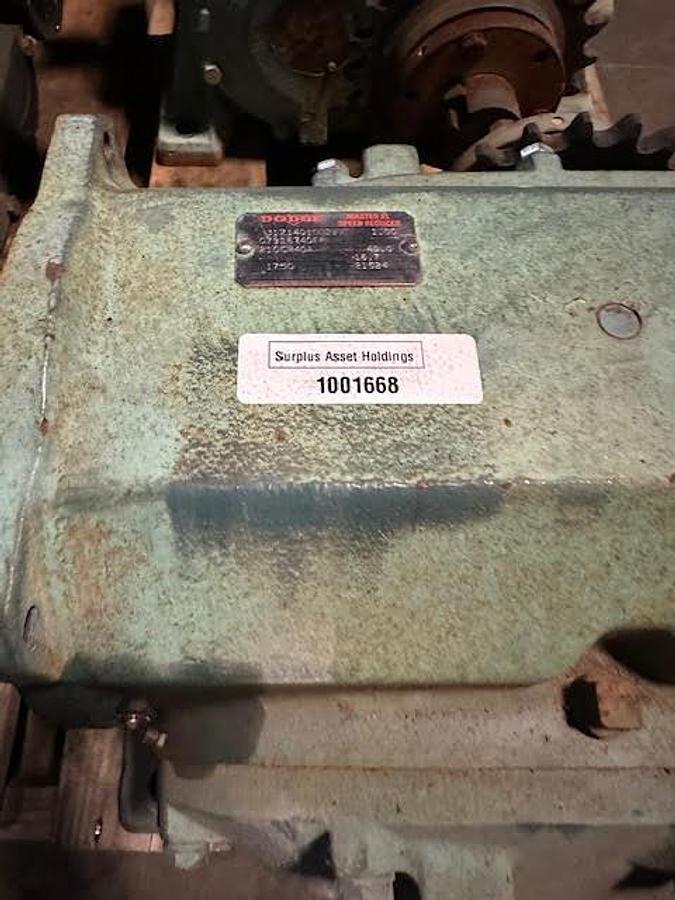 Used Dodge Master XL Speed Reducer Gearbox