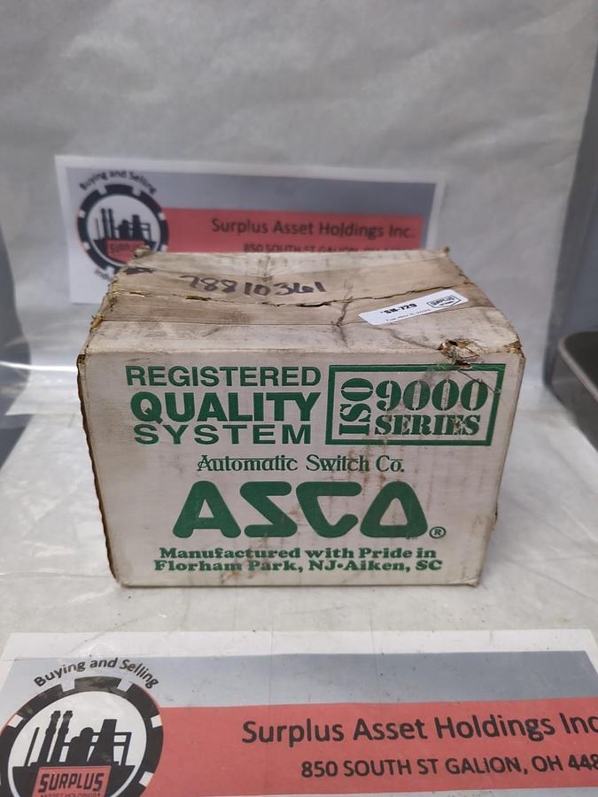 ASCO,WP8210B27,SOLENOID VALVE 120-110V 60-50HZ NOS