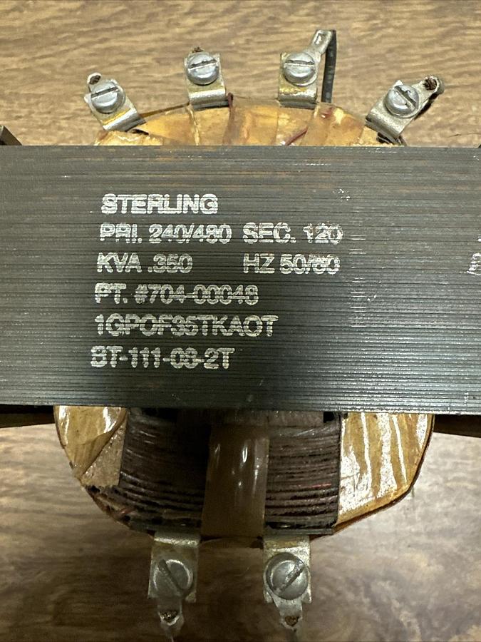 Used Sterling,BT-111-08-2T,Transformer