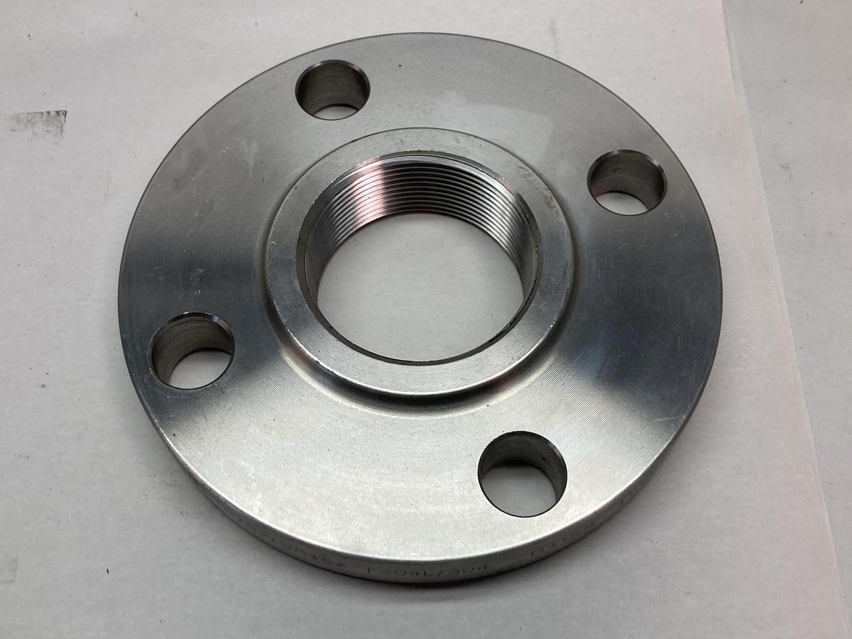 Used Enlin,A182/SA182,Stainless Steel Flange 2-1/2 Inc Bore F304L/304 B16.5