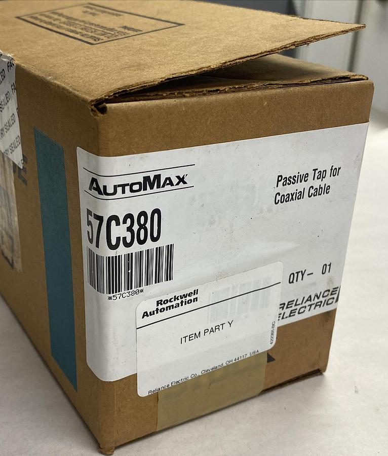 Reliance Electric,57C380,Communication Card Passive Tap for CoaxCable NOS