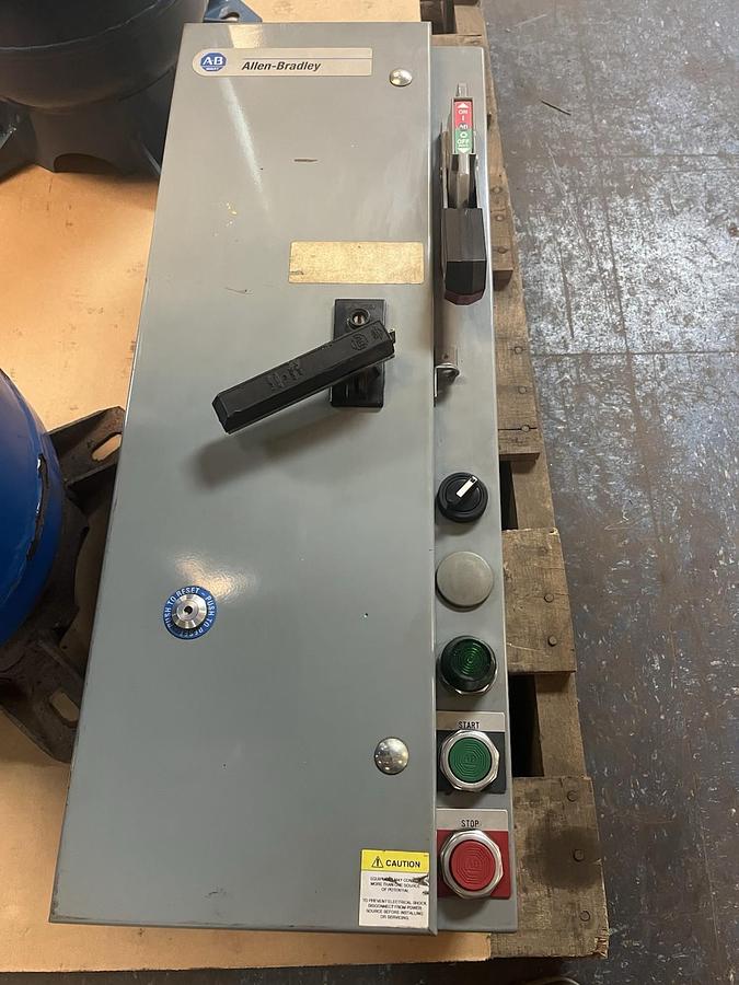 Used ALLEN BRADLEY,512-ADB-A1C-1-4G-6GP-24,SIZE 0 COMBINATION STARTER FUSED