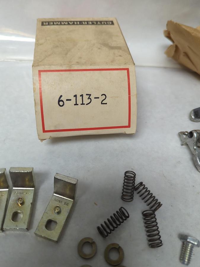 CUTLER-HAMMER,6-113-2,CONTACT PARTS KIT NOS