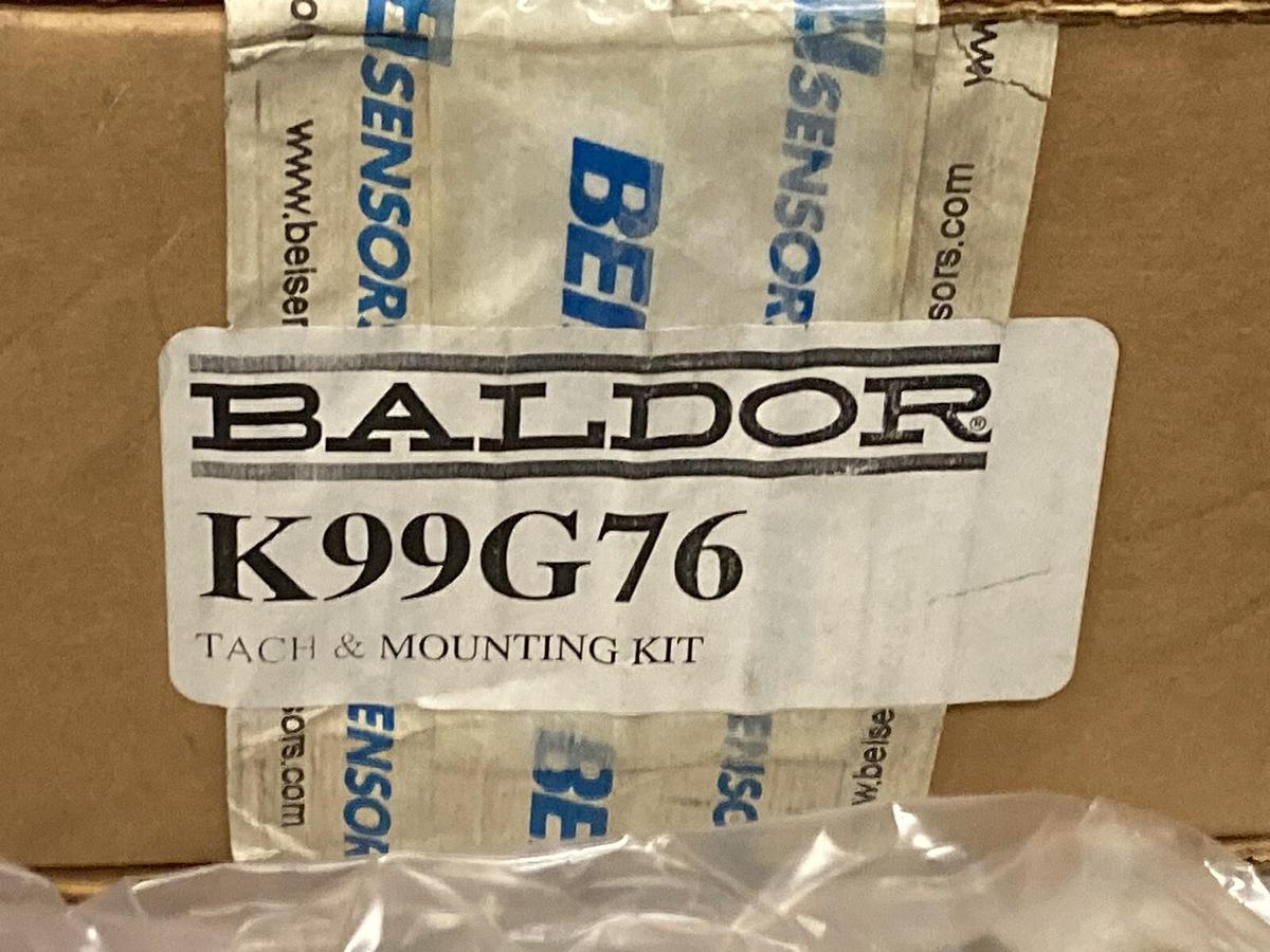 Used Baldor,K99G76,Tach and Mounting Kit