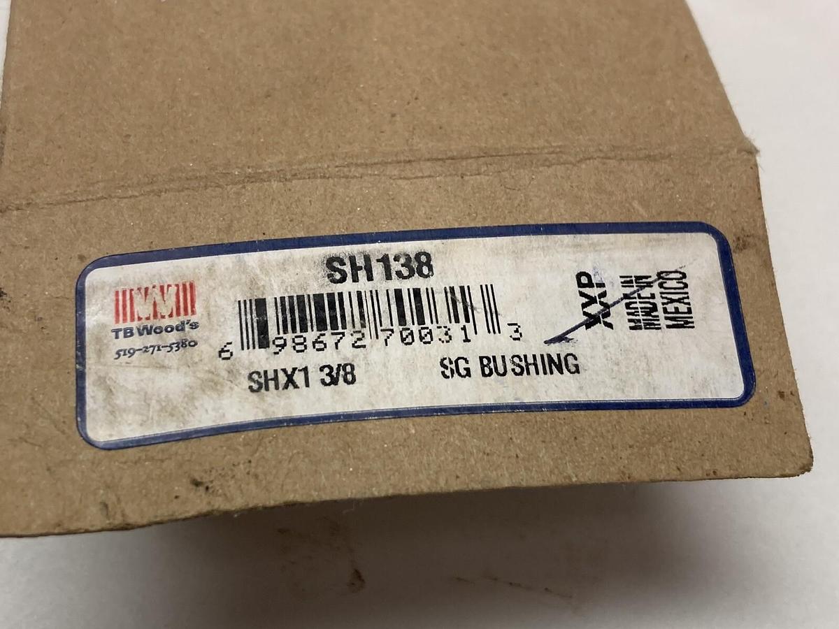 TB Woods,SH138,Quick Disconnect SG Bushing