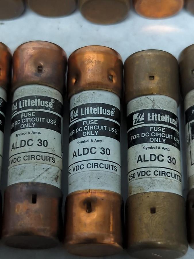 LITTELFUSE,ALDC 30,FUSE LOT OF 14 NOS