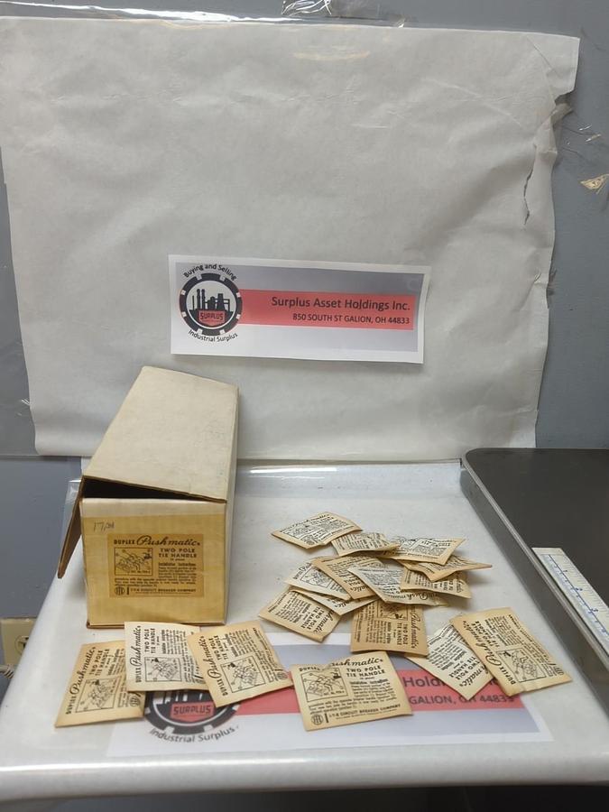 I.T.E.,PTH-4,TWO POLE TIE HANDLE LOT OF 17 NOS