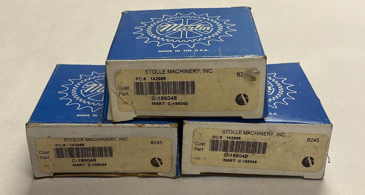 MARTIN,C-186048,SPROCKET LOT OF 3 NOS