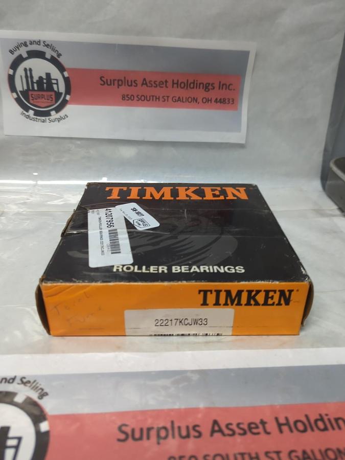 TIMKEN,22217KCJW33,SPHERICAL ROLLER BEARING NOS
