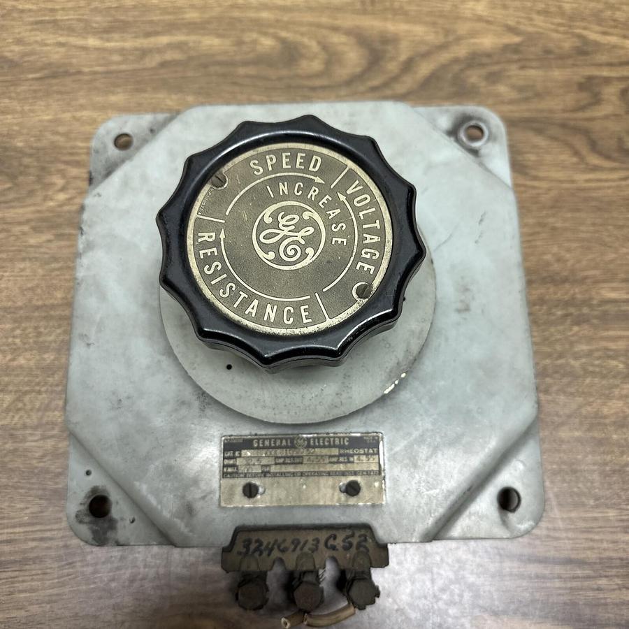 Used GE,8000EB105AE52,32.5 Ohm 600V Max Rheostat Plate Resistor